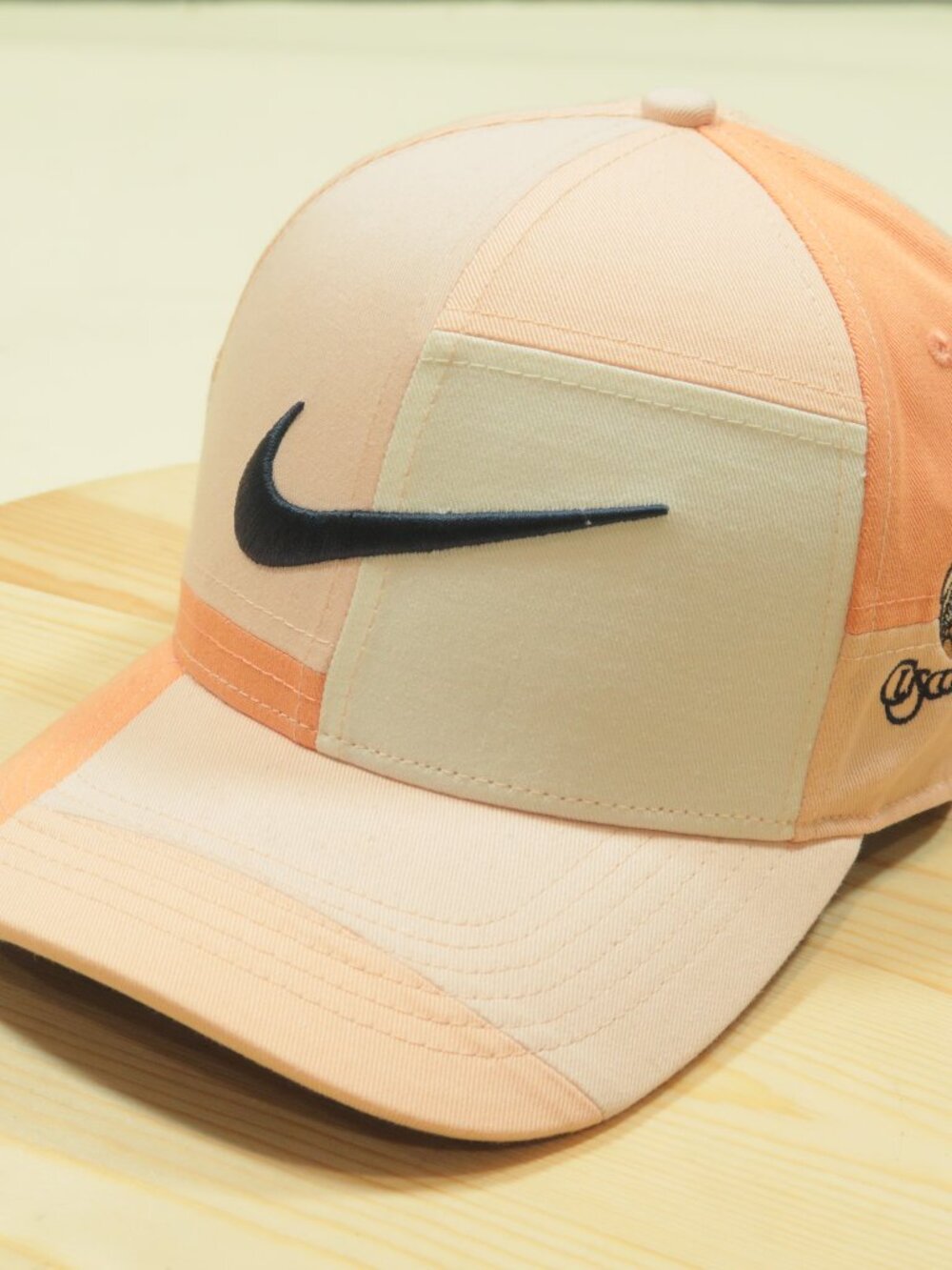 Nike AeroBill Cuscowilla Golf Hat Mens Adjustable Arctic Orange Obsidian